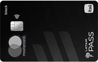 Imagem do cartão LATAM Pass Black