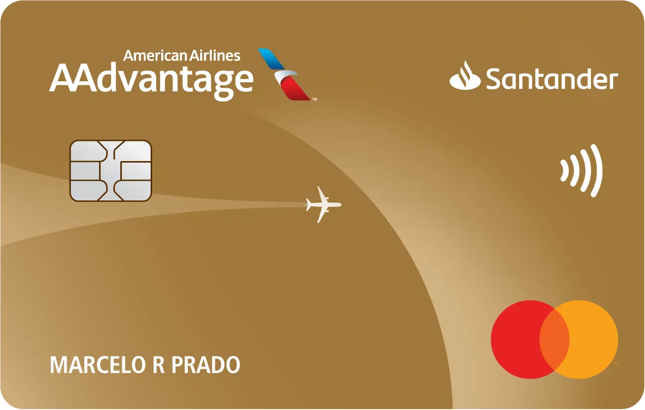 Imagem do cartão Santander / AAdvantage® Black